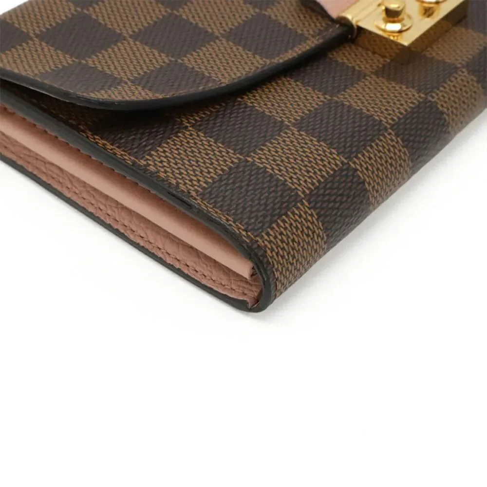 Louis Vuitton Damier Chain Wallet Crossbody